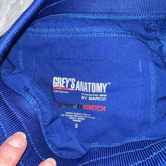 Barco greys anatomy stretch jogger. Galaxy blue - Picture 6 of 8